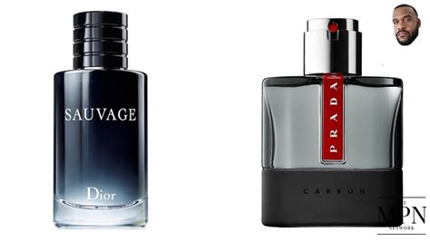 prada luna rossa carbon vs dior sauvage